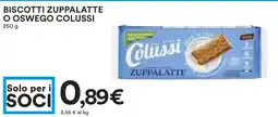 Coop Biscotti zuppalatte o oswego COLUSSI offerta