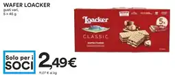 Coop Wafer LOACKER offerta