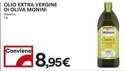 Coop Olio extra vergine di oliva MONINI offerta