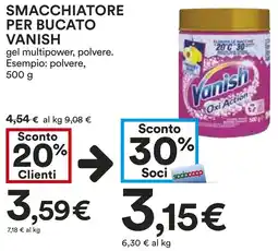 Coop Smacchiatore per bucato VANISH offerta