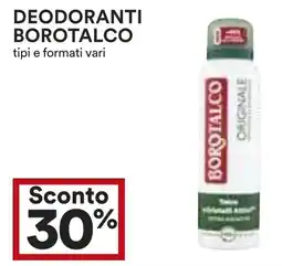 Coop Deodoranti BOROTALCO offerta