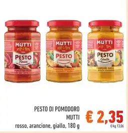 Spazio Conad Pesto di pomodoro MUTTI offerta