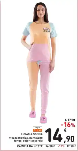 Spazio Conad PIGIAMA DONNA offerta