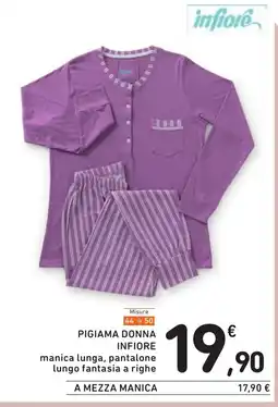 Spazio Conad PIGIAMA DONNA INFIORE offerta