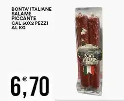 Vantaggio Cash&Carry Bonta'italiane salame piccante offerta
