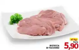 Iper Pellicano Bistecca di tacchino offerta