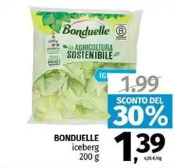Pam BONDUELLE iceberg offerta