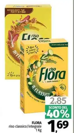 Pam FLORA riso classico/integrale offerta