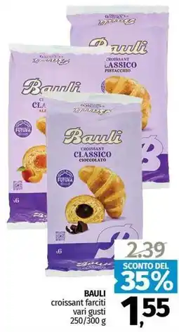 Pam BAULI croissant farciti offerta