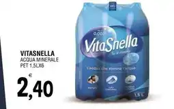 VITASNELLA acqua minerale pet