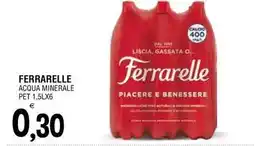 Al Discount FERRARELLE acqua minerale pet offerta