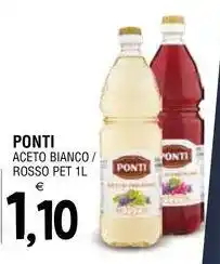 PONTI aceto bianco/ rosso pet