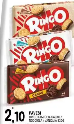 Al Discount PAVESI ringo famiglia cacao/ nocciola/vaniglia offerta