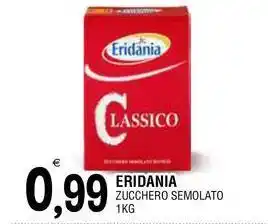 Al Discount ERIDANIA zucchero semolato offerta
