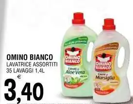 Al Discount Omino bianco lavatrice offerta