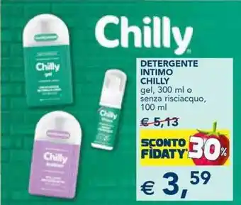 Esselunga Detergente intimo chilly offerta