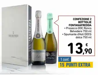 Spazio Conad Fontanafredda Confezione 2 Bottiglie 750 ml offerta