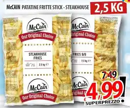 Il Genio Supermercato McCAIN patatine fritte stick - steakhouse offerta