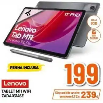 Expert Lenovo TABLET M11 WIFI ZADA0314SE offerta