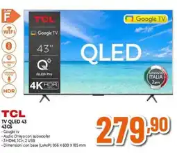 Expert TCL TV QLED 43 43C6 offerta