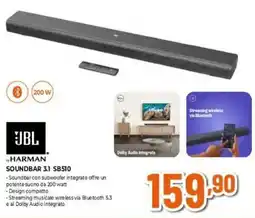 Expert JBL HARMAN SOUNDBAR 3.1 SB510 offerta