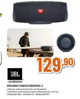 Expert JBL HARMAN SPEAKER CHARGE ESSENTIAL 2 offerta
