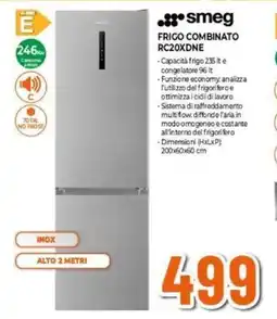 Expert smeg FRIGO COMBINATO RC20XDNE offerta