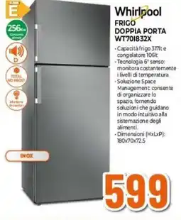 Expert Whirlpool FRIGO DOPPIA PORTA WT701832X offerta