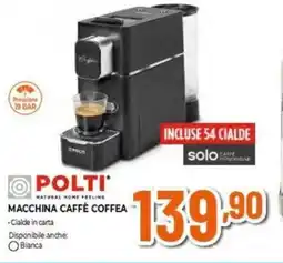 Expert POLTI MACCHINA CAFFÈ COFFEA offerta