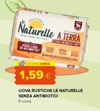 Tigre Uova rustiche le naturelle senza antibiotici offerta