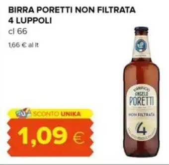 Tigre Birra poretti non filtrata offerta