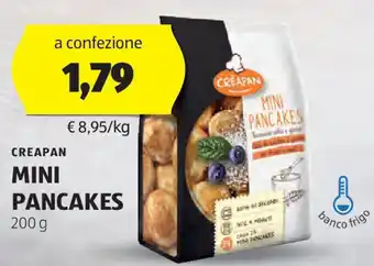 ALDI Creapan mini pancakes offerta