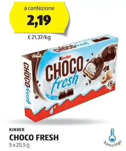 ALDI Kinder choco fresh offerta