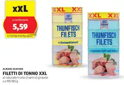 ALDI Almare seafood filetti di tonno xxl offerta