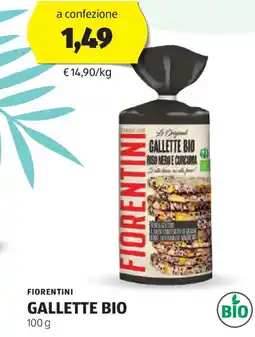 ALDI Fiorentini gallette bio offerta