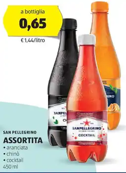 ALDI Sanpellegrino cocktail offerta