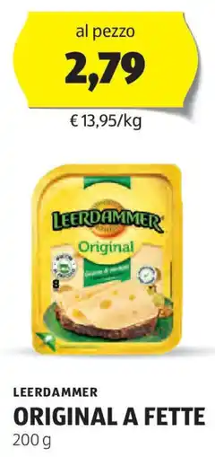 ALDI Leerdammer original a fette offerta