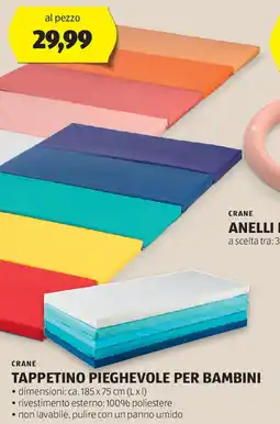 ALDI Crane anelli ponderati da fitness offerta