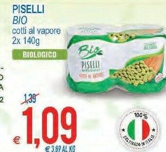 MD Discount Piselli bio offerta