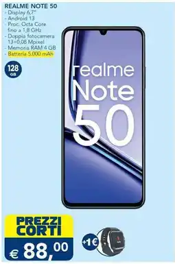 Esselunga REALME NOTE 50 offerta