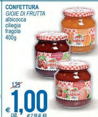 Gioie di frutta - confettura ciliegie 400 g(ml)