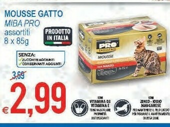 MD Discount Miba pro mousse gatto offerta