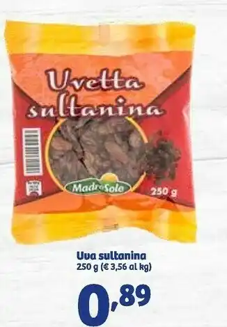 In'S Mercato Madresole uva sultanina offerta