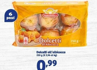 Dolcetti all'albicocca 250 g