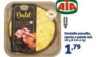 In'S Mercato Omelette pancetta/ cipolla e patate 180 g offerta