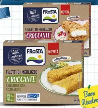 Despar FROSTA Filetto di Merluzzo Croccante offerta