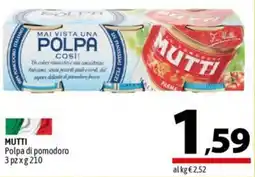 A&O MUTTI Polpa di pomodoro offerta