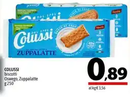 A&O COLUSSI biscotti Oswego, Zuppalatte offerta