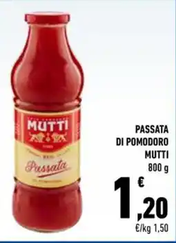 Conad City Passata di pomodoro MUTTI offerta