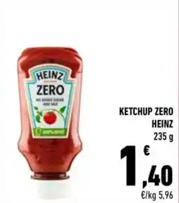 Conad City Ketchup zero HEINZ offerta